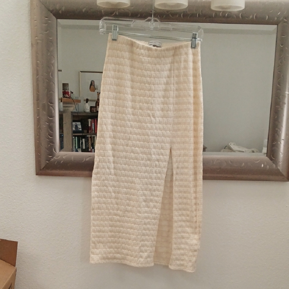 Elegant Cream Skirt